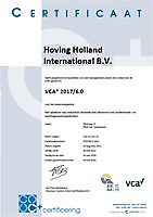 VCA - safety certificate