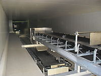Fixed central conveyor