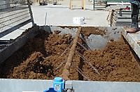 Casing soil mixer