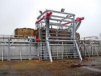 Substratwerk Garther Heide, Germany - Bale dunking line